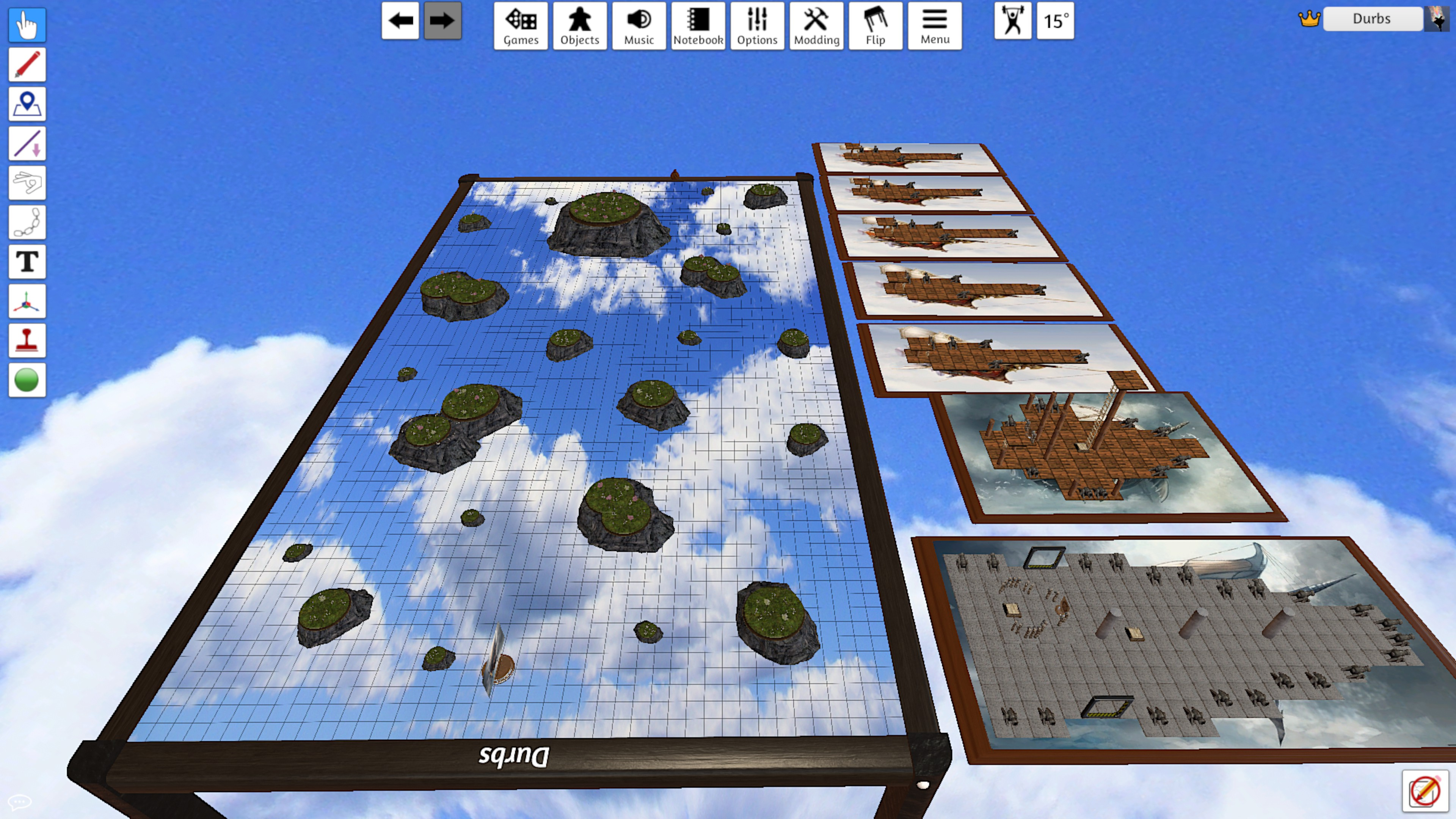 D&D Plane of Air Airship Fight 2