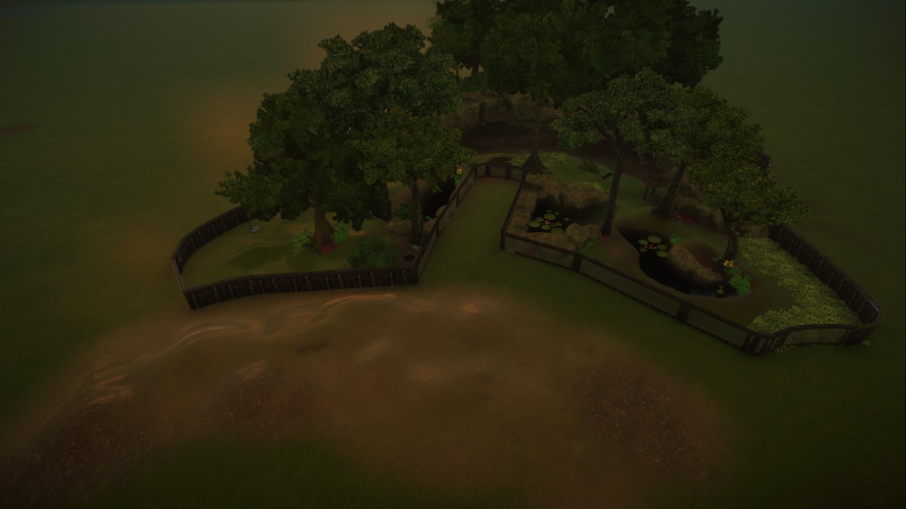 Capucin/tamanoir/tapir habitat
