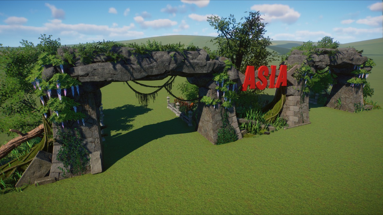 Asian Style Entrance - Asia Eingang