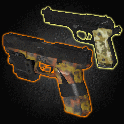 MW2 G22 and M9 RNG camos
