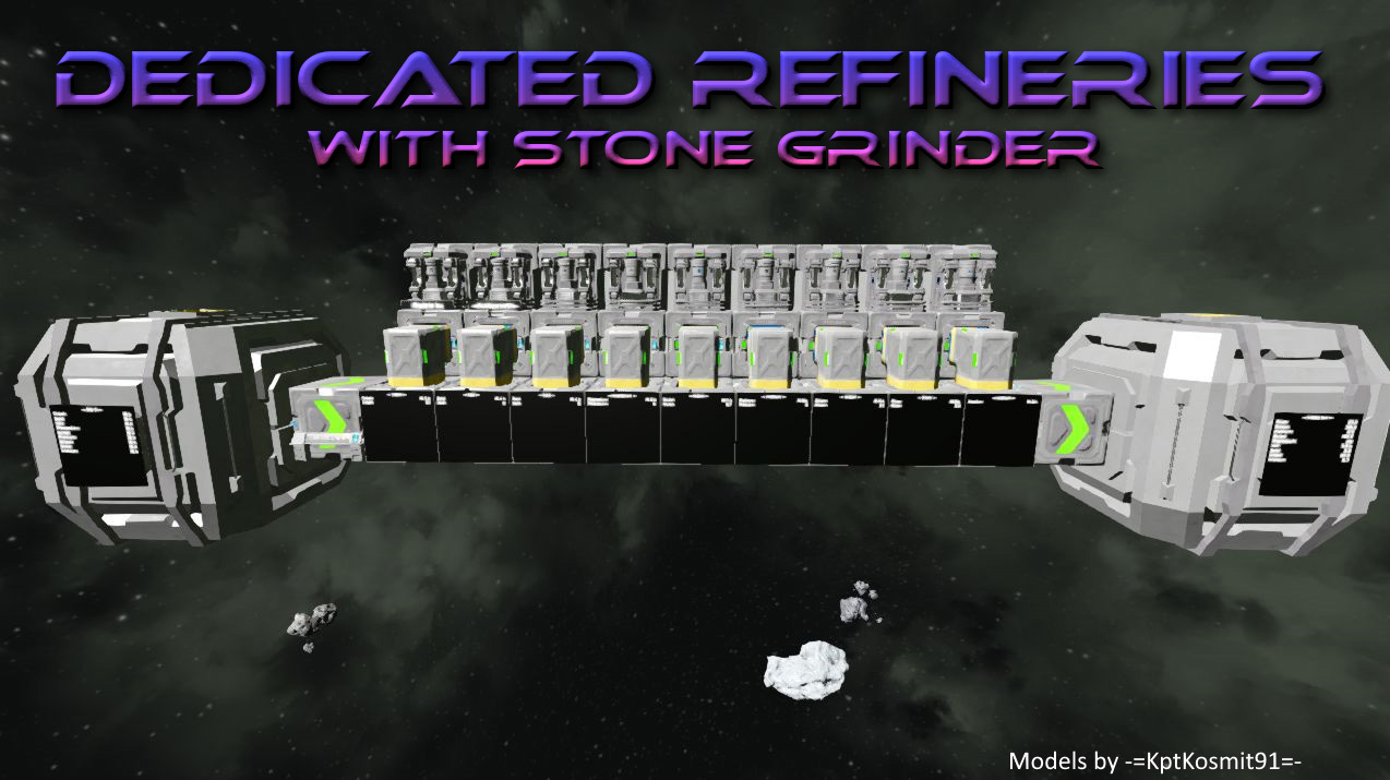 Dedicated Refineries with Stone Grinder