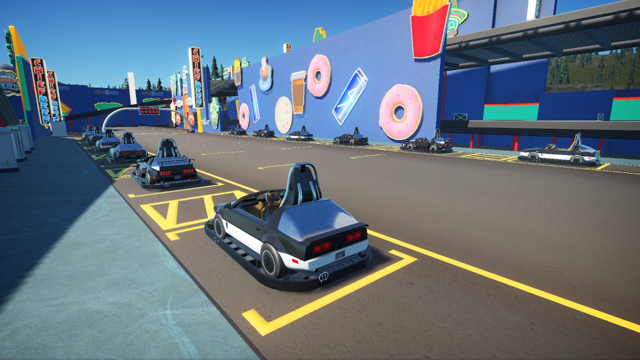 speed car road