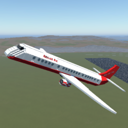 Softbody AIR LINER Boeing 787-9 Redline Air