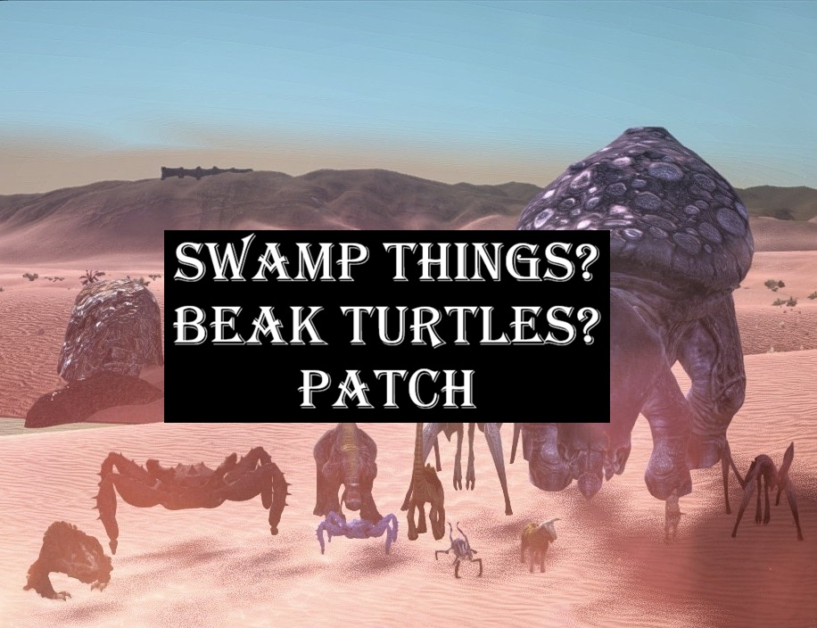 Animal Variety - Swamp Things? Beak Turtles? Patch