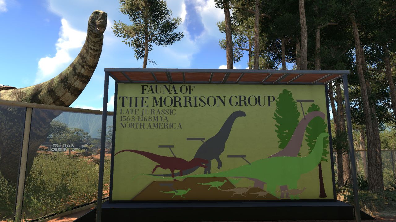 Standing Morrison fauna sign