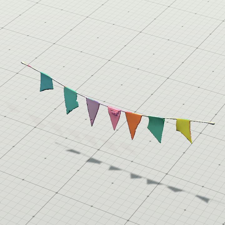 Pastel Flag Pennant
