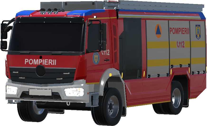 Fire Engine Pompierii Romania