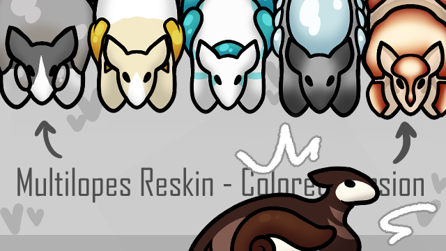 [HB] Multilopes Reskin - Colored Version