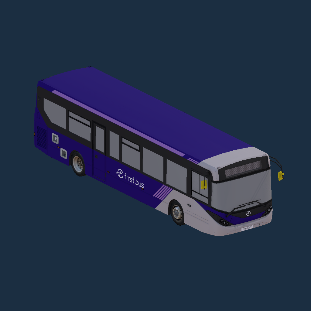 ADL Enviro200 MMC 10.8m First Ultraviolet Branded