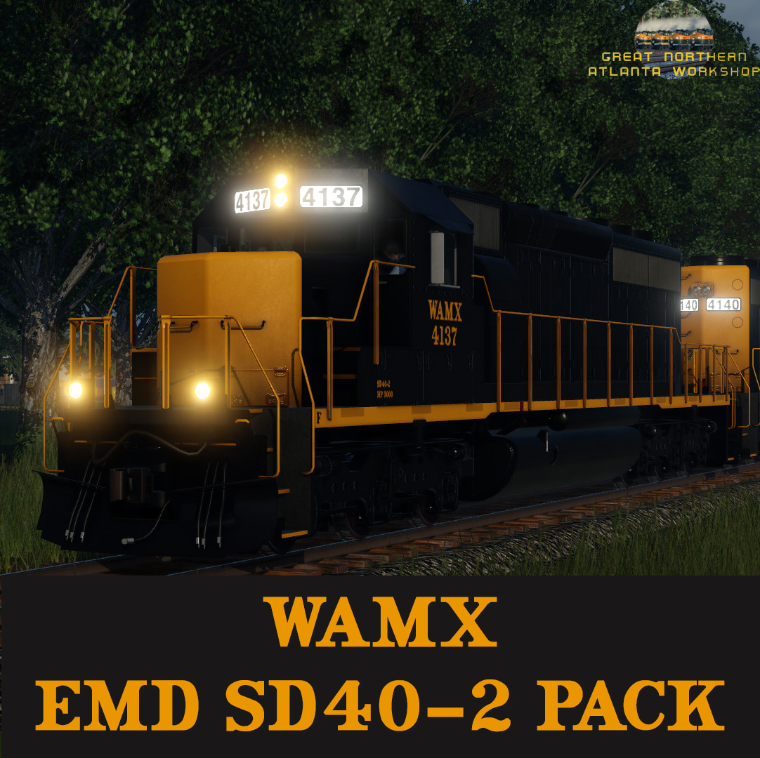 WAMX EMD SD40-2 Pack