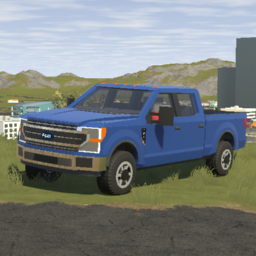 2020 Ford F-250 Crew Cab Platinum [Low Poly]