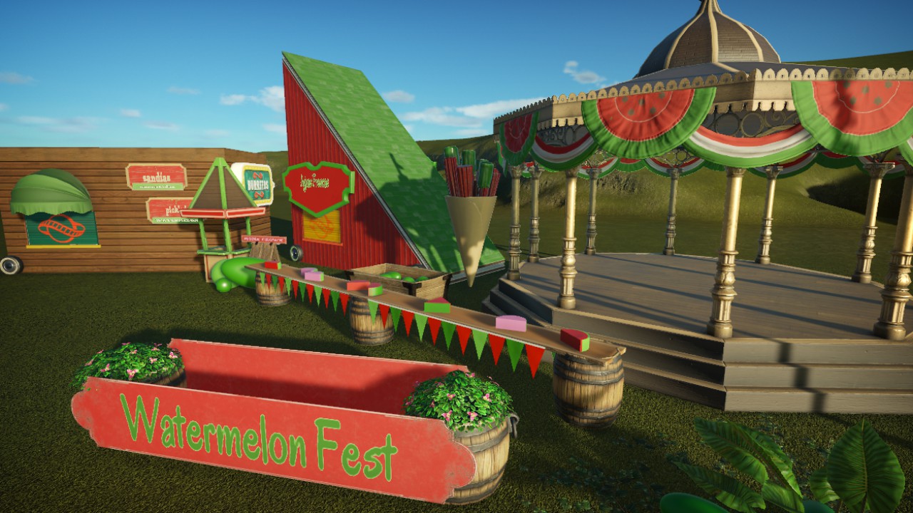 Watermelon State Fair Scenery