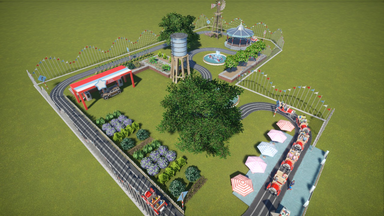 Retro Americana Transport Ride