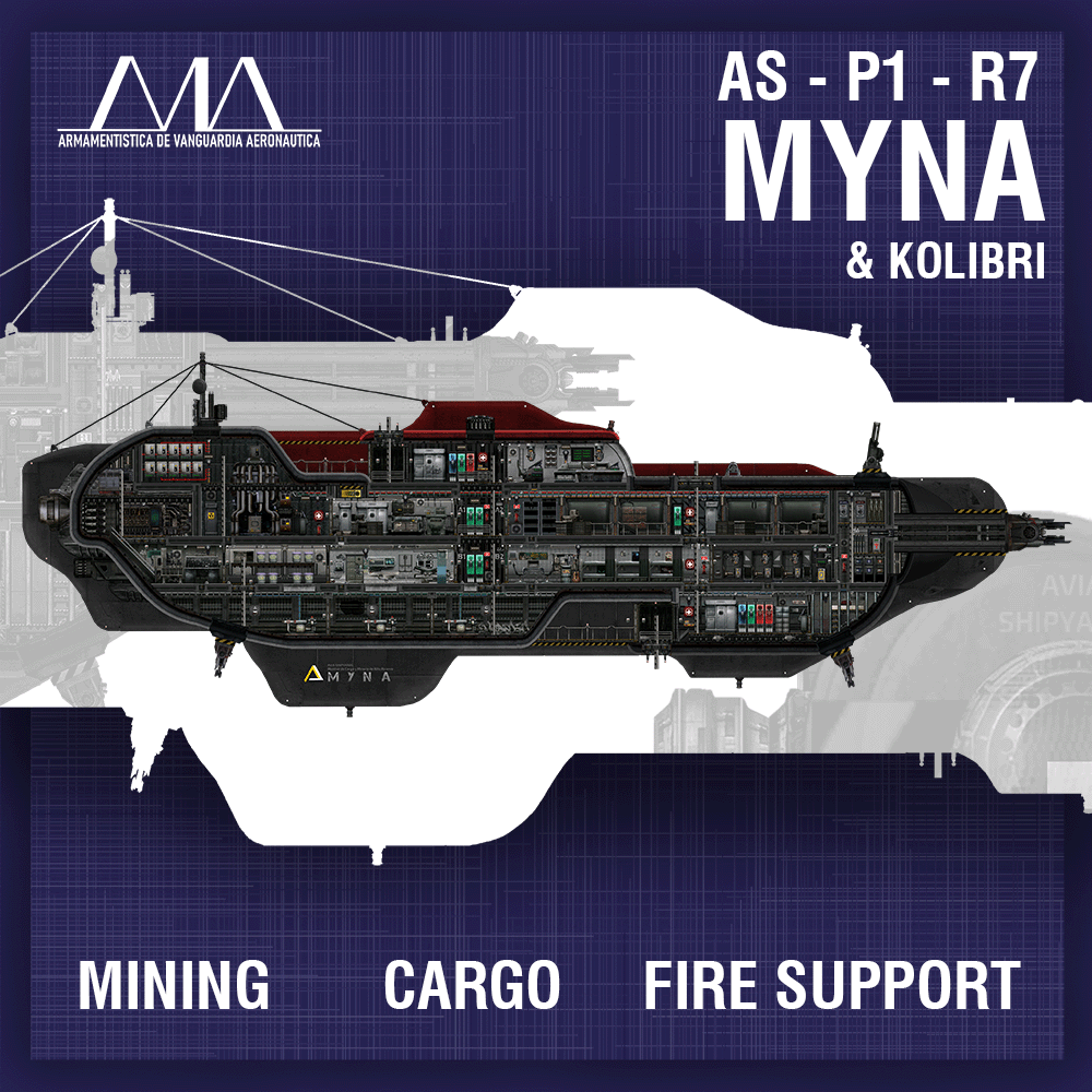 [AS-P1-R7] Myna – Barotrauma Mod