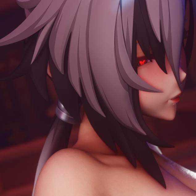 VikLodn 26.02 原神 Genshin 哥伦比娅&阿蕾奇诺 Columbina&Arlecchino 同人 3D动画 无修正