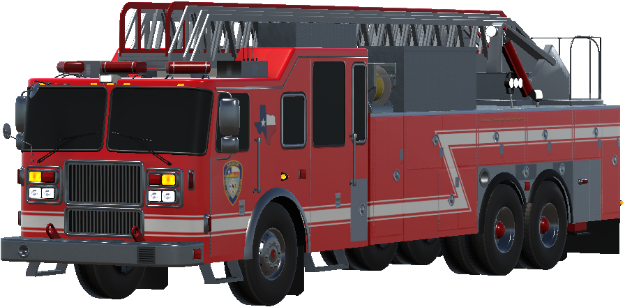 Houston Fire Department Ladder