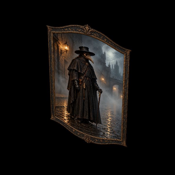 Painting, The Plague Doctor