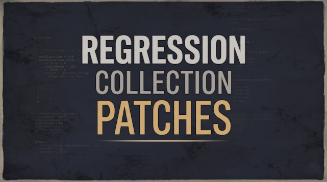 Regression Collection Patches