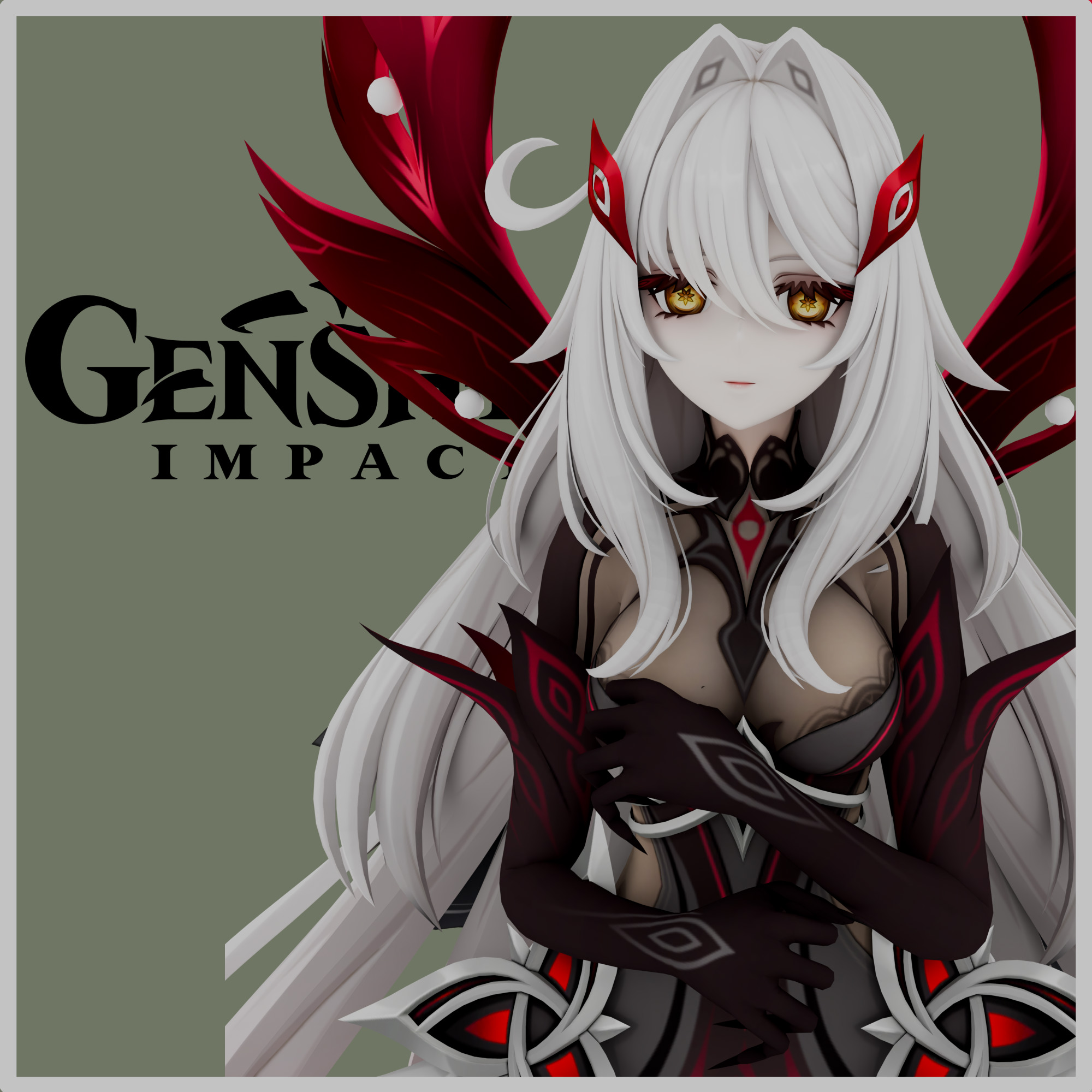 Genshin Impact - Ronova Tuonetar "The Ruler of Death" (PM & NPCs)