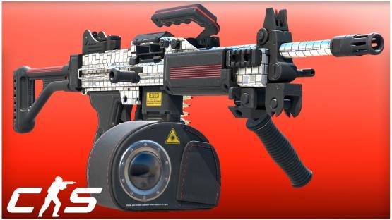 LIGHT MACHINE GUN - NEGEV RED
