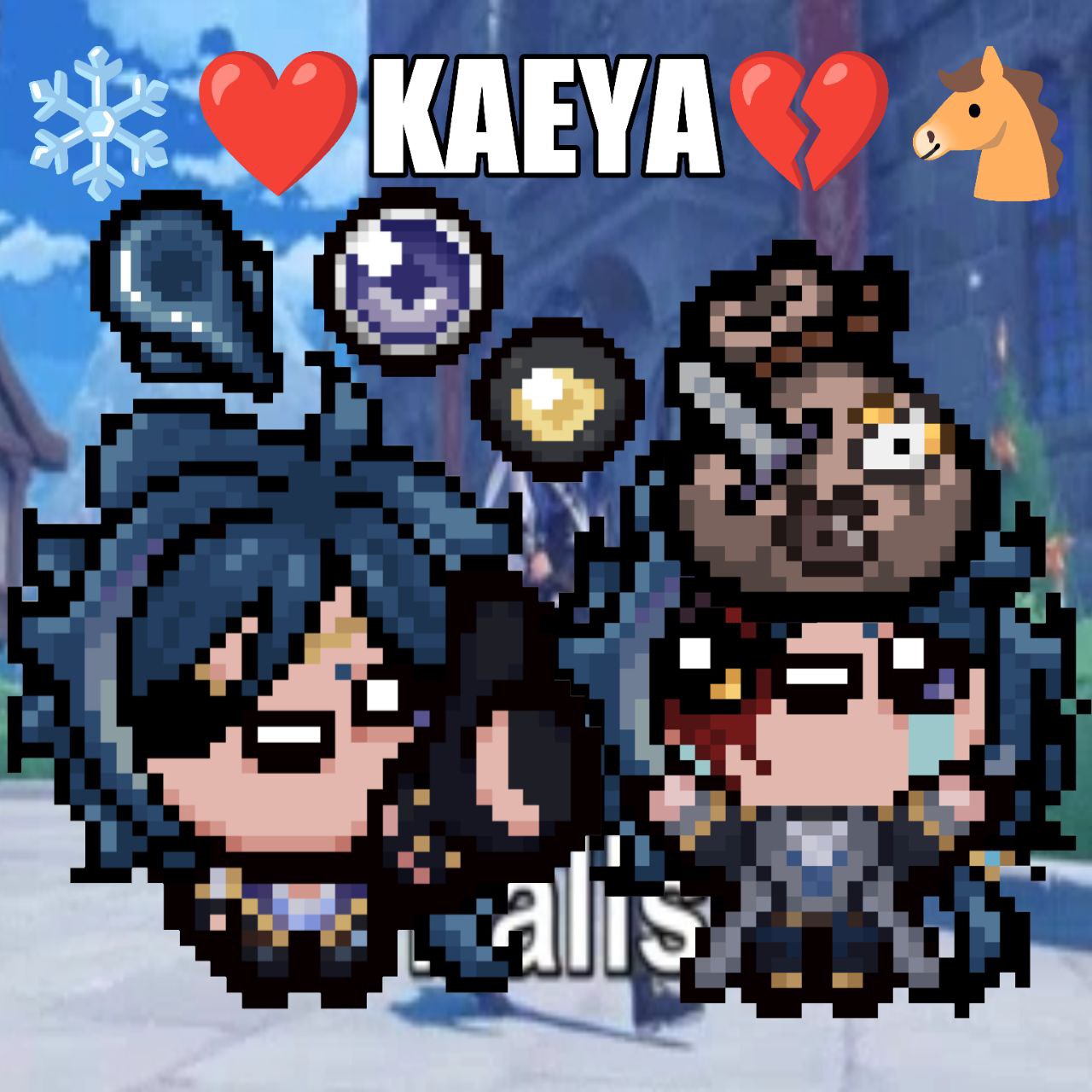 Kaeya (balls) over Cains (ru)