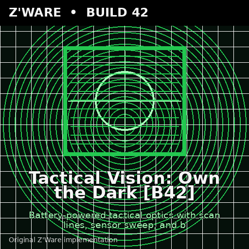 Z'Ware Tactical Vision: Own the Dark [B42]