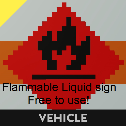 Flammable Liquid sign