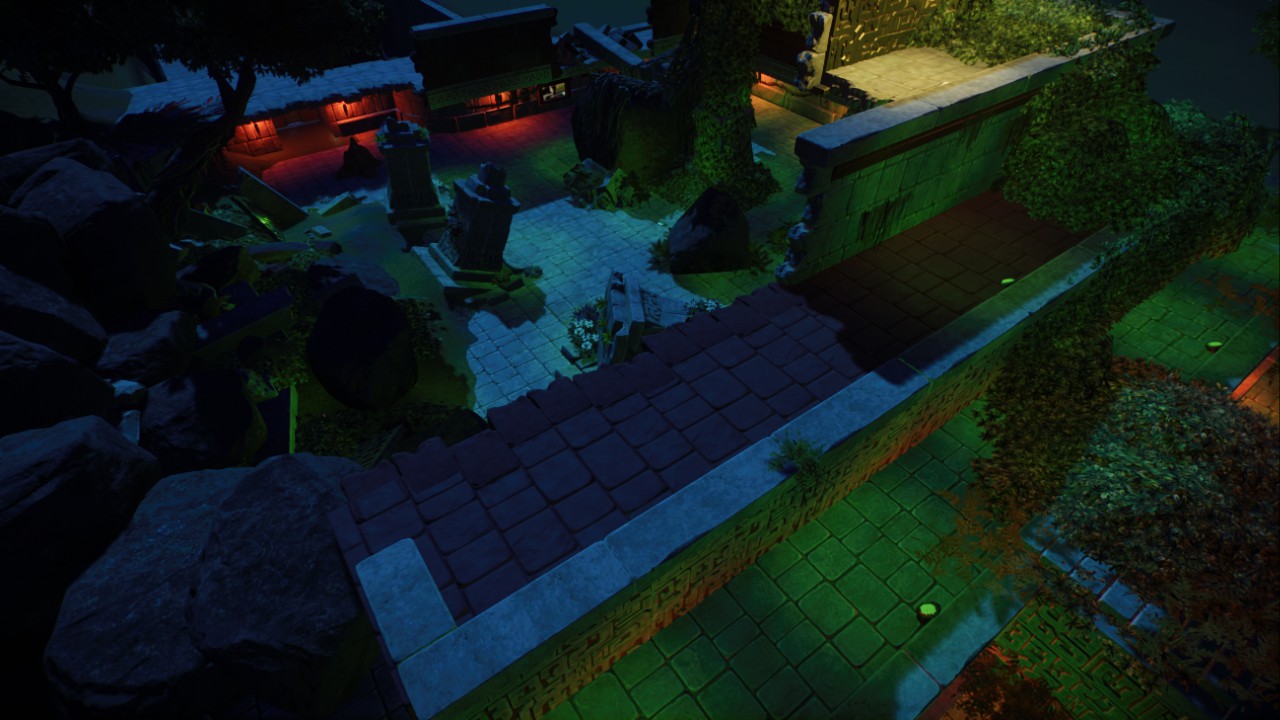 Temple ruin habitat for Giant anteater preview