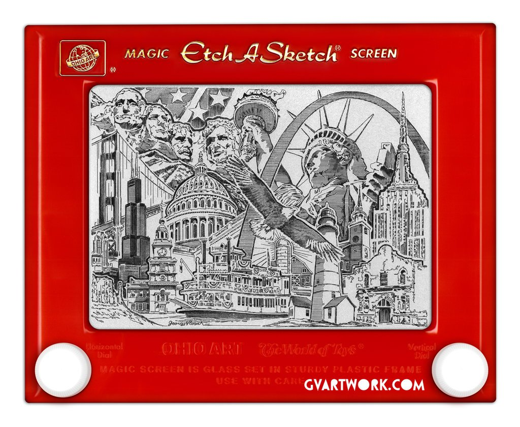 Scripted Etch-A-Sketch