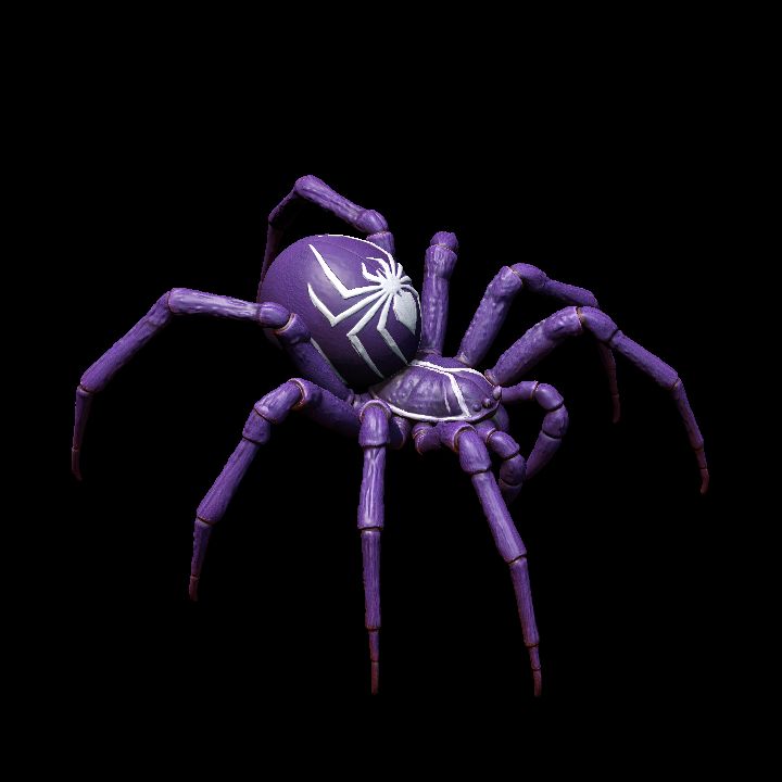 Purple Giant Spider