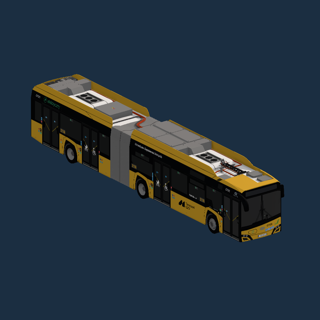 PKM Gliwice #0705 - Solaris Urbino 18 IV Electric