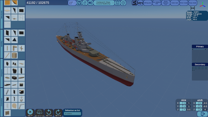 Coelacanth Class Coastal Battleship