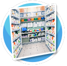 Pharmacy Rx Room Wall