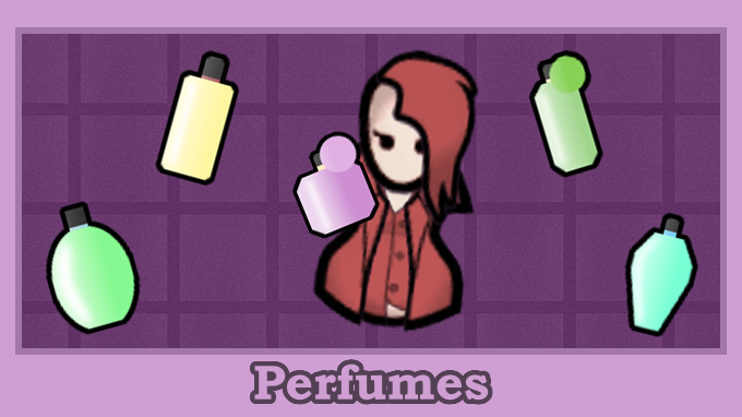 Perfumes mod preview for RimWorld