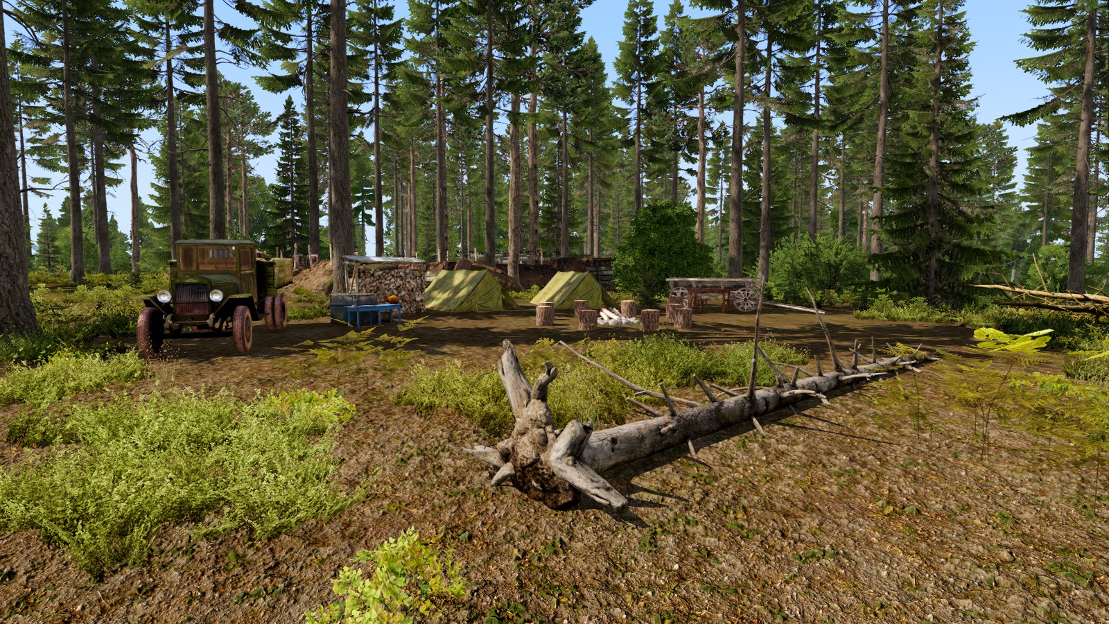 [WW2] Soviet Partisan Camp
