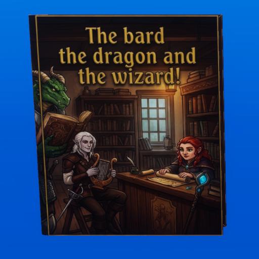 the Bard the dragon and the wizard