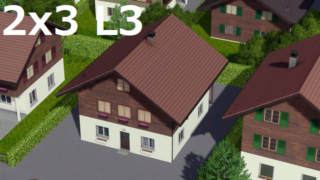 Chalet style house 55
