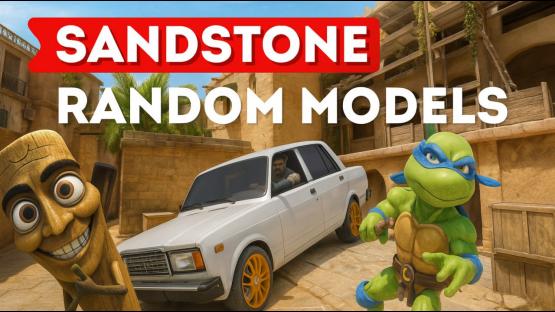 SANDSTONE RANDOM MODELS EVERY ROUND – Counter-Strike 2 Mod