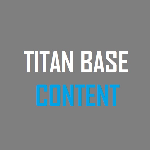 Titan Base | Content – Garry's Mod Mod