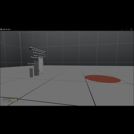 Room Scale Dev room (based on the stage map from Source Film Maker)