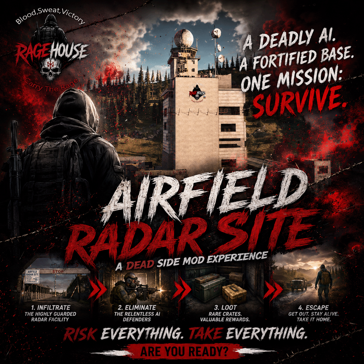 RAGEHOUSE - Airfield Radar Side (ARS) V 0.8 / by DeeZaster