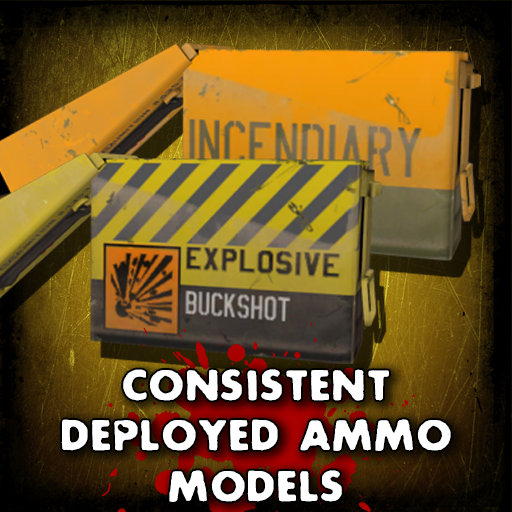 Consistent Deployable Ammo Upgrade Models
 – Left 4 Dead 2 Mod