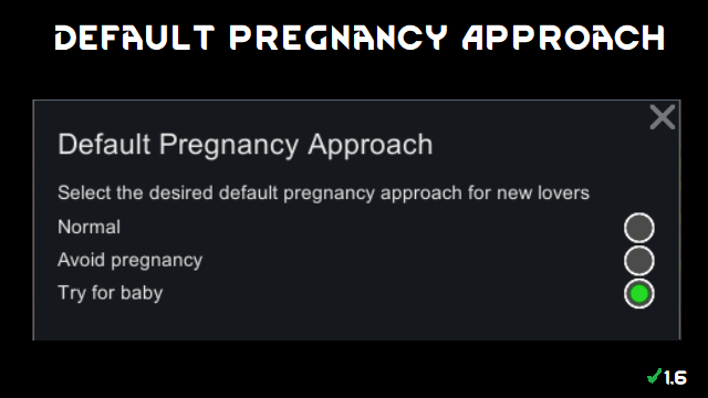 Default Pregnancy Approach