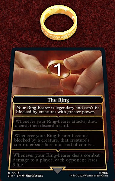 ring bearer card mtg How "The Ring Tempts You" Works in MTG