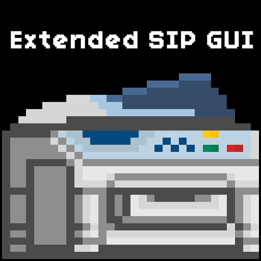 Extended SIP GUI preview