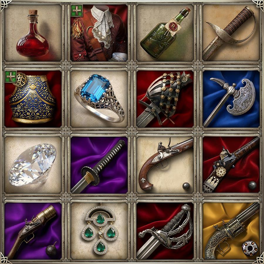 Fatcat Kisskills Item Icons & Equip Screens