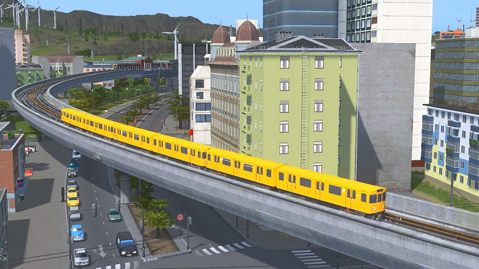 A3L82 Berlin metro train