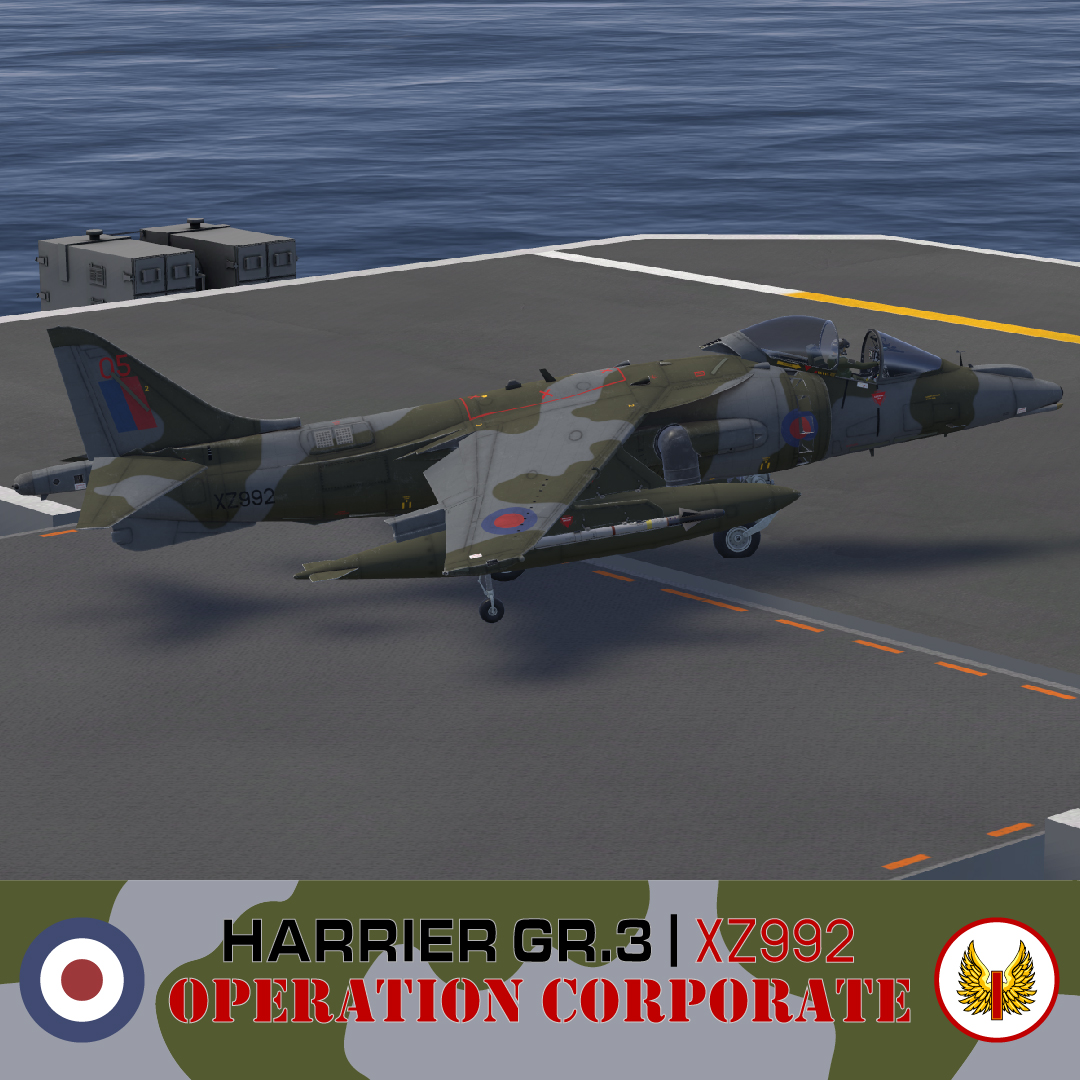 Harrier Gr.3 | XZ992 FKW 82’