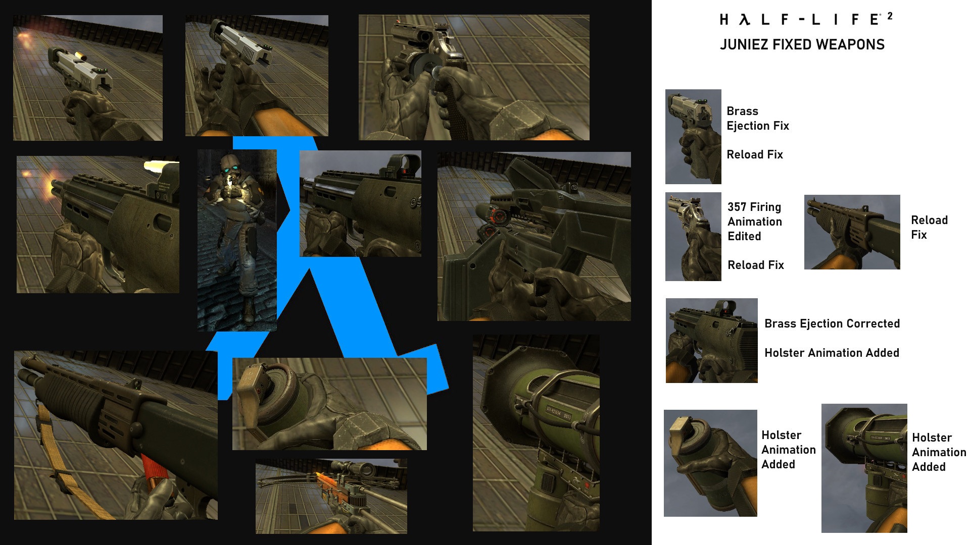 Slightly Improved Juniez Weapon Fix [Gamebanana Port/Edit]