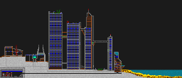 An reactor powerd coastal city
